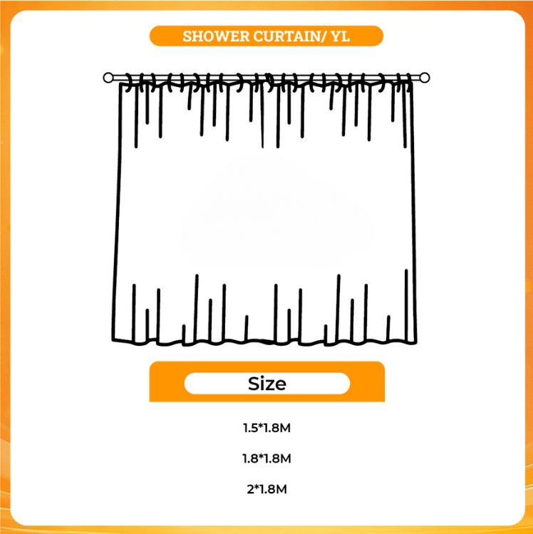 3D shower curtain - Demon Slayer AU Store