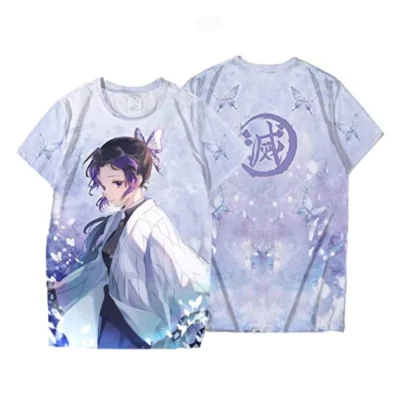 Demon Slayer Beautiful Girl 3D T-Shirt