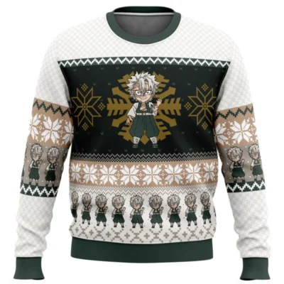 Demon Slayer Sanemi Shinazugawa Ugly Christmas Sweater
