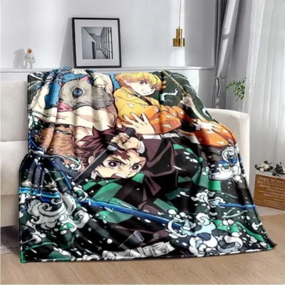 Kimetsu no Yaiba Throw Blanket