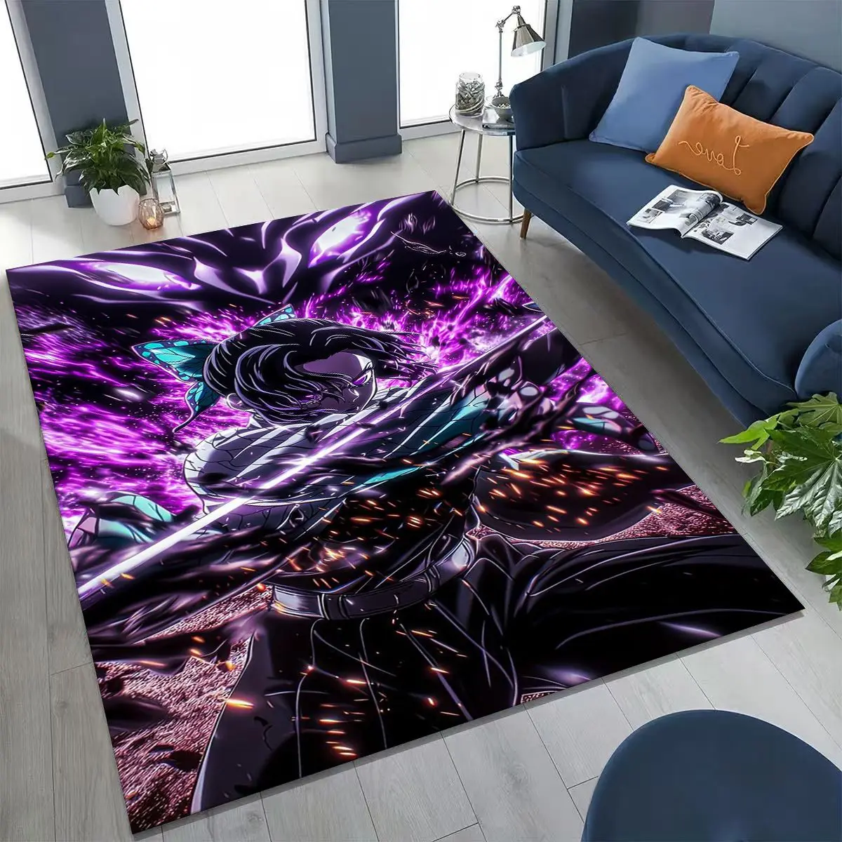 Demon Slayer Shinobu Rug