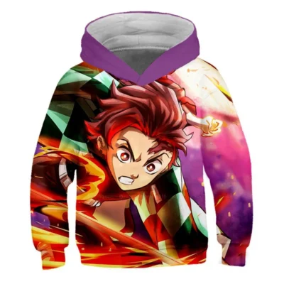 Demon Slayer Tanjiro 3D Hoodie