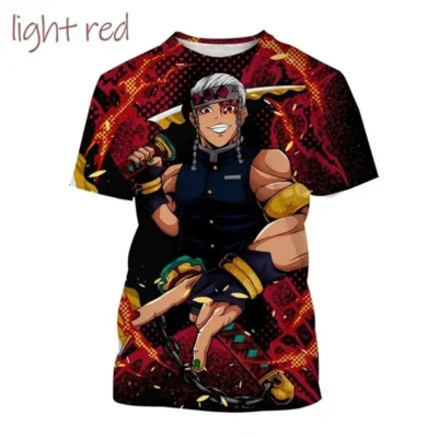Demon Slayer Tengen 3D T-Shirt