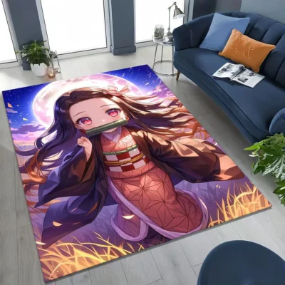 Demon S-Slayer Happy Kamado Nezuko Rug