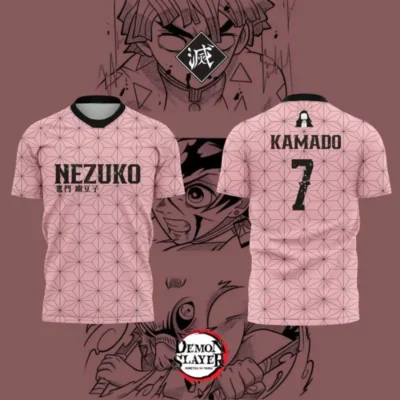 Demon Slayer Nezuko Football Jersey