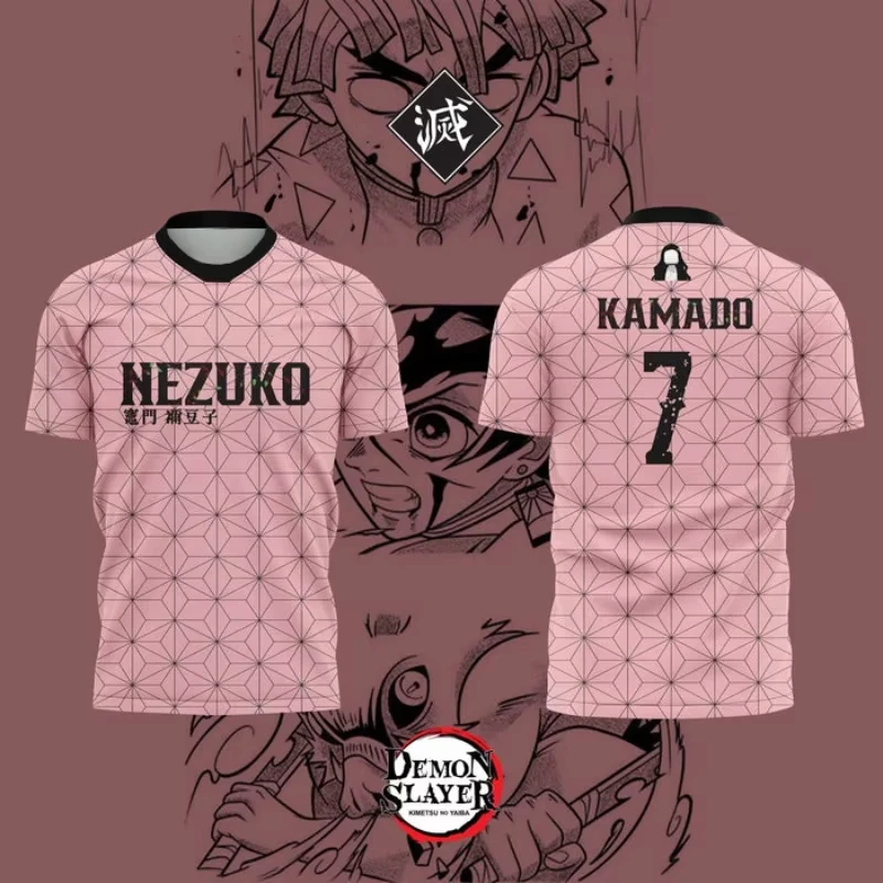 Demon Slayer Nezuko Football Jersey