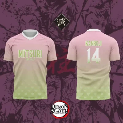 Demon Slayer Mitsuri Player Football Jersey