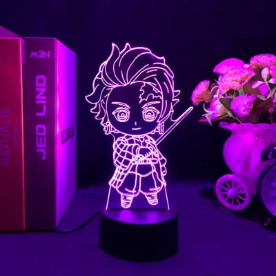Demon Slayer Cute Tanjiro LED Lamp