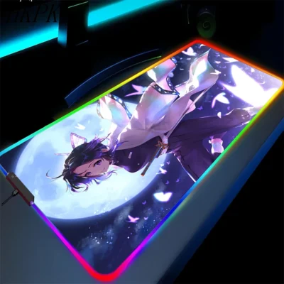 Demon Slayer Shinobu RGB Mouse Pad