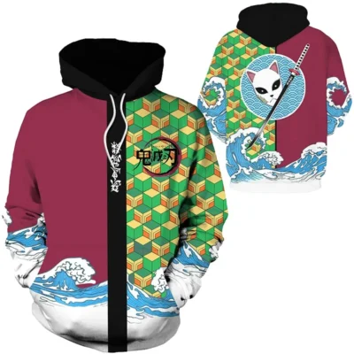 Demon Slayer Best Selling 3D Hoodie