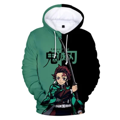 Demon Slayer Tanjiro Kamado 3D Hoodie