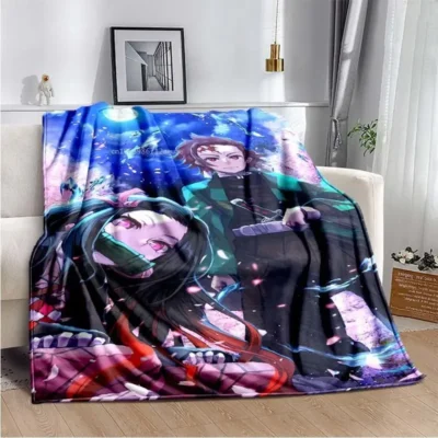 Demon Slayer Shadow Hashira Throw Blanket
