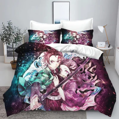 Demon Slayer Eternal Flame Bedding Set
