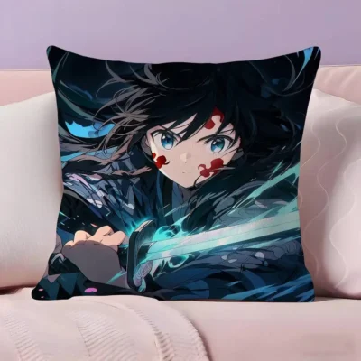 Demon Slayer Hashira Art Throw Pillow