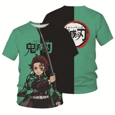 Demon Slayer Fasion 3D T-Shirt