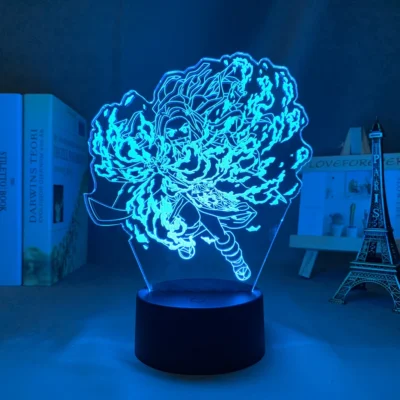 Demon Slayer Fire LED Lamp