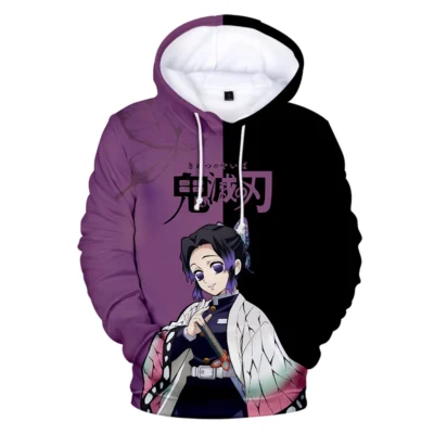 Demon Slayer Shinobu 3D Hoodie