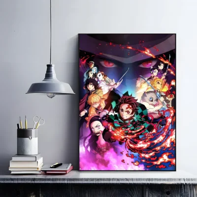 Demon Slayer Sacred Sword Wall Art