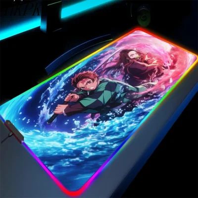Demon Slayer Tanjiro Kamado RGB Mouse Pad