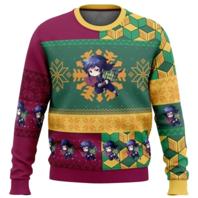 Demon Slayer Baby Giyu Ugly Christmas Sweater