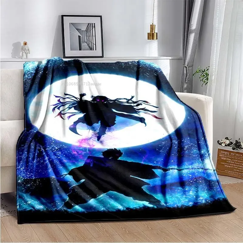 Demon Slayer Dark Blood Throw Blanket