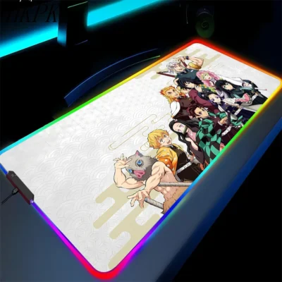 Demon Slayer Must Buy RGB Mouse Pad
