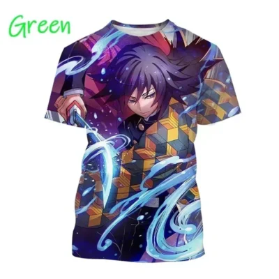 Demon Slayer Giyuu 3D T-Shirt