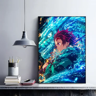 Demon Slayer Tanjiro Power Wall Art
