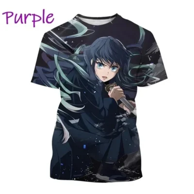 Demon Slayer Muichiro Tokito 3D T-Shirt