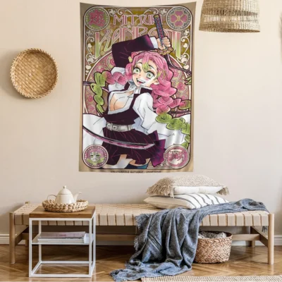 Demon Slayer Mitsuri Tapestry
