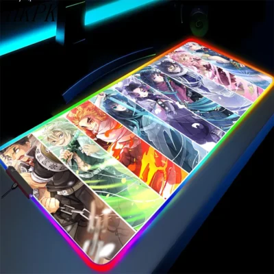 Demon Slayer Best Selling RGB Mouse Pad