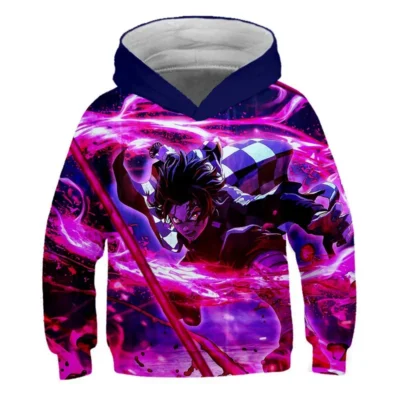 Demon Slayer Ultimate Power 3D Hoodie
