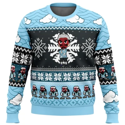 Demon Slayer Cute Character Ugly Christmas Sweater