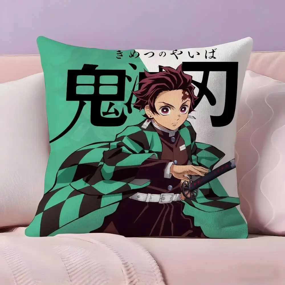 Demon Slayer Tanjiro Kamado Throw Pillow