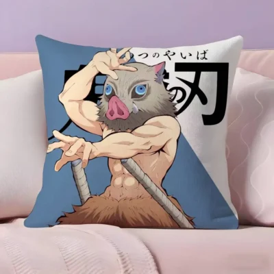 Demon Slayer Anime Home Decor Throw Pillow