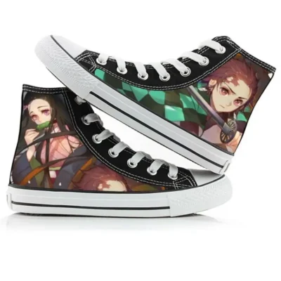 Demon Slayer Protective Brother High Top Canvas