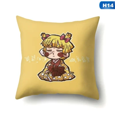 Demon Slayer Japanese Style Throw Pillow