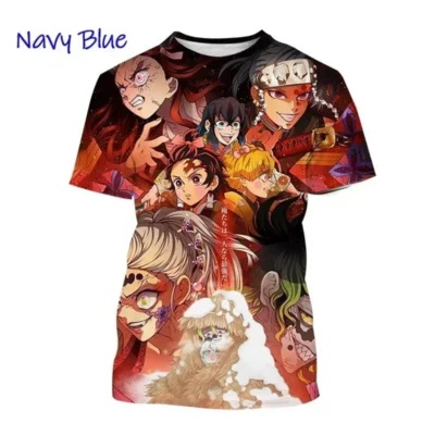 Demon Slayer Full Characters 3D T-Shirt