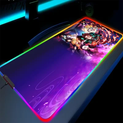 Demon Slayer Beautiful Night RGB Mouse Pad