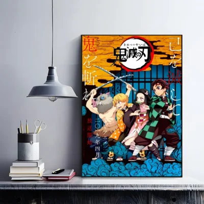 Demon Slayer Main Chac Wall Art