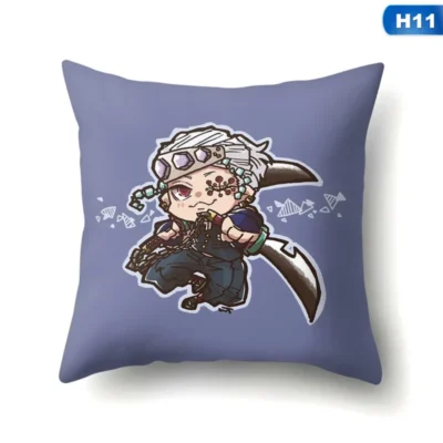 Demon Slayer Chair Home Decor Throw Pillow