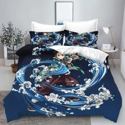 Demon Slayer Tanjiro Kamado Bedding Set