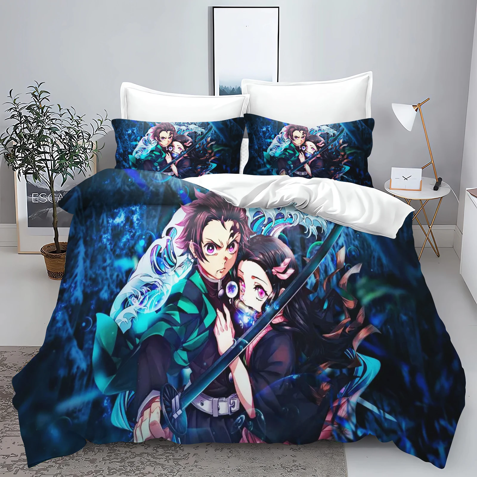 Demon Slayer Phantom Demon Bedding Set