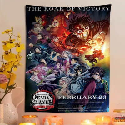 Demon Slayer Mystic Art Tapestry