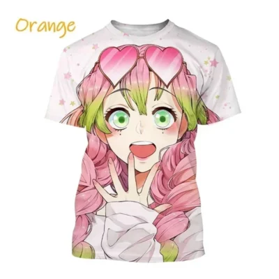Demon Slayer Mitsuri 3D T-Shirt