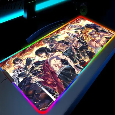 Demon Slayer All Members RGB Mouse Pad