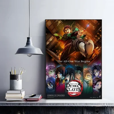 Demon Slayer Last Fight Wall Art