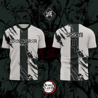 Demon Slayer Character Play Role Football Jersey