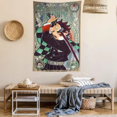 Demon Slayer Kamado Tanjiro Tapestry