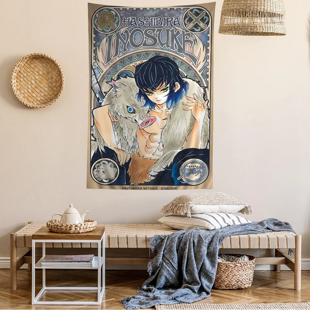 Demon Slayer Inosuke Tapestry
